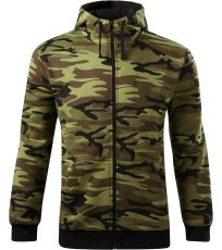 Pánska mikina Camo Zipper Malfini