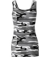 Dámske tielko Camo Triumphh Malfini camouflage gray