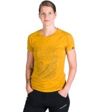 Dámske rýchloschnúce tričko SHARRON NORTHFINDER zlatá