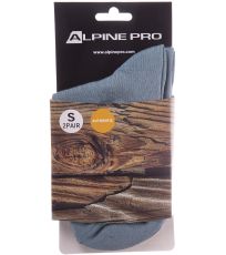 Unisex ponožky 2 páry 2ULIANO ALPINE PRO biela