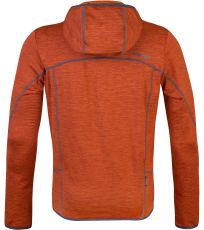 Pánska športová mikina DAMAR HOODY HANNAH burnt orange mel