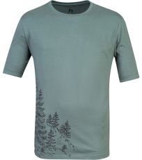 Pánske tričko z organickej bavlny FLIT HANNAH dark forest