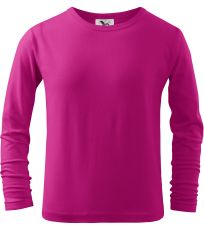 Detské tričko Long Sleeve 160 Malfini malinová