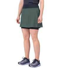 Dámska športová sukňa s kraťasmi 2v1 LIS SKIRT HANNAH dark forest