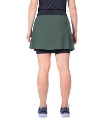 Dámska športová sukňa s kraťasmi 2v1 LIS SKIRT HANNAH dark forest