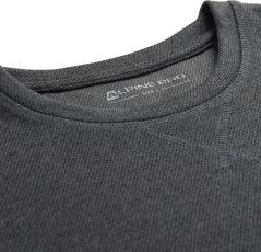 Pánske tričko s dlhým rukávom BREK ALPINE PRO tmavo šedá