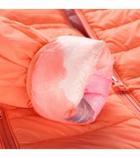 Detská obojstranná bunda DOUWO ALPINE PRO fresh salmon