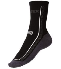 Unisex ponožky 9A029 LITEX čierna