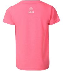 Dievčenské bavlnené tričko ALBION-JG KILPI Ružová