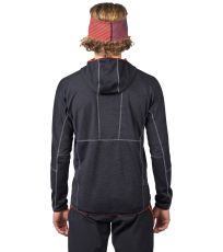 Pánska športová mikina NIRO HOODY HANNAH anthracite mel