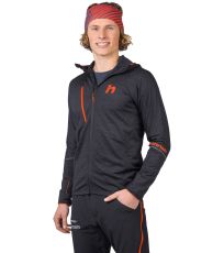 Pánska športová mikina NIRO HOODY HANNAH anthracite mel