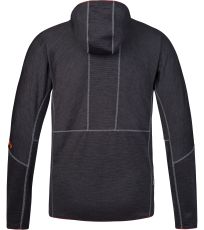 Pánska športová mikina NIRO HOODY HANNAH anthracite mel
