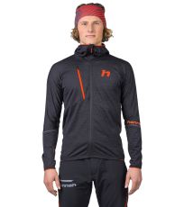 Pánska športová mikina NIRO HOODY HANNAH anthracite mel