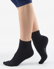 Unisex športové froté ponožky 82008P GINA čierna