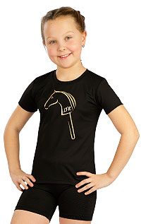 Detské funkčné tričko J1362 LITEX čierna