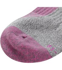 Detské ponožky RAPID 2 ALPINE PRO fuchsiová