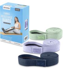 Súprava 3 ks posilňovacích textilných gúm COTI FLEX SET Spokey 