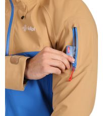 Pánska hardshellová bunda TRINITY-M KILPI Modrá