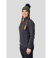 Dámska fleece mikina LIVELA II HANNAH anthracite mel