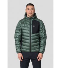 Pánska zateplená bunda REVEL HOODY HANNAH dark forest/anthracite