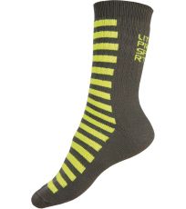 Termo ponožky 9A011 LITEX žltozelená