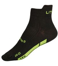 Športové ponožky CoolMax 9A015 LITEX reflexne zelená