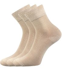 Unisex ponožky - 3 páry Demi Lonka béžová