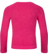 Dievčenské termo tričko CAROL-JG KILPI Ružová