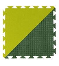 Penový koberec dvojfarebný 43x43x1cm - hrášková/zelená YTSC00294 YATE