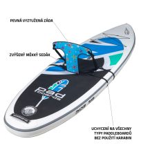 Sedačka pre paddleboard MIDI HVĚZDICE YATE čierna