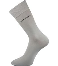 Pánske spoločenské ponožky - 1 pár Comfort Boma svetlo šedá