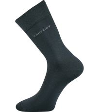 Pánske spoločenské ponožky - 1 pár Comfort Boma tmavo šedá
