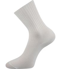 Unisex ponožky s voľným lemom - 1 pár Diarten Boma biela