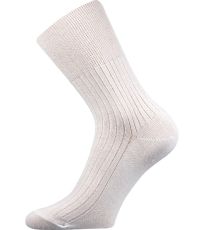 Unisex zdravotné ponožky - 1 pár Zdrav Boma biela