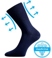 Unisex zdravotné ponožky - 1 pár Zdrav Boma tmavo modrá