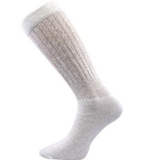 Dámske fitness ponožky Aerobic Boma biela