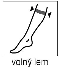 Silónové podkolienky - 6 x 2 páry LADY 17 DEN Lady B opal
