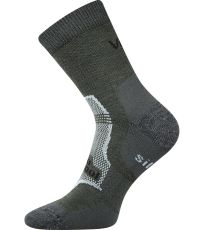 Unisex funkčné ponožky Granit Voxx tmavo zelená