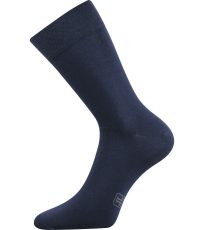 Pánske spoločenské ponožky Decolor Lonka tmavo modrá
