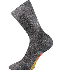 Pánske pracovné ponožky - 1 pár Pracan Boma šedá melé