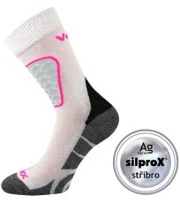 Unisex ponožky Solax Voxx biela