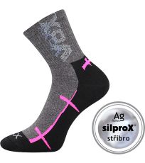 Unisex športové ponožky Walli VoXX® čierna II