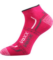 Unisex športové ponožky - 3 páry Rex 11 VoXX® magenta