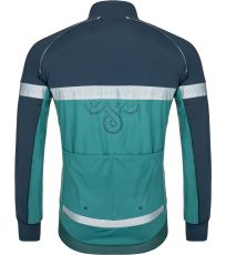Pánska cyklistická bunda NERETO-M KILPI Tmavo zelená