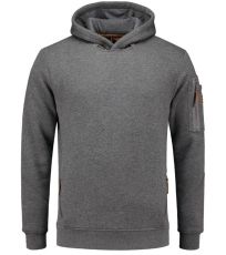 Pánska mikina Premium Hooded Sweater Tricorp stone melange