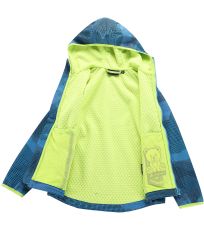 Detská softshellová bunda EZORO ALPINE PRO brilliant blue