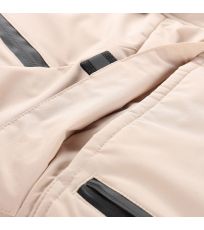 Dámsky zimný kabát s PTX membránou WUSSA ALPINE PRO béžová