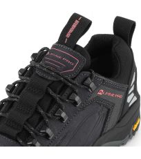 Unisex outdoorová kožená obuv SPIDERE ALPINE PRO tmavo šedá