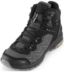 Unisex outdoorová kožená obuv CERNE 2 ALPINE PRO čierna