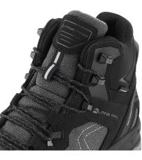 Unisex outdoorová kožená obuv CERNE 2 ALPINE PRO čierna